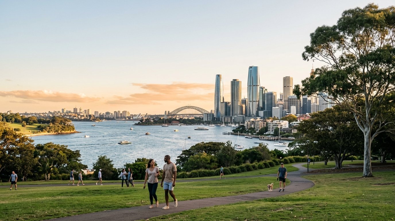 Students studying in Australia