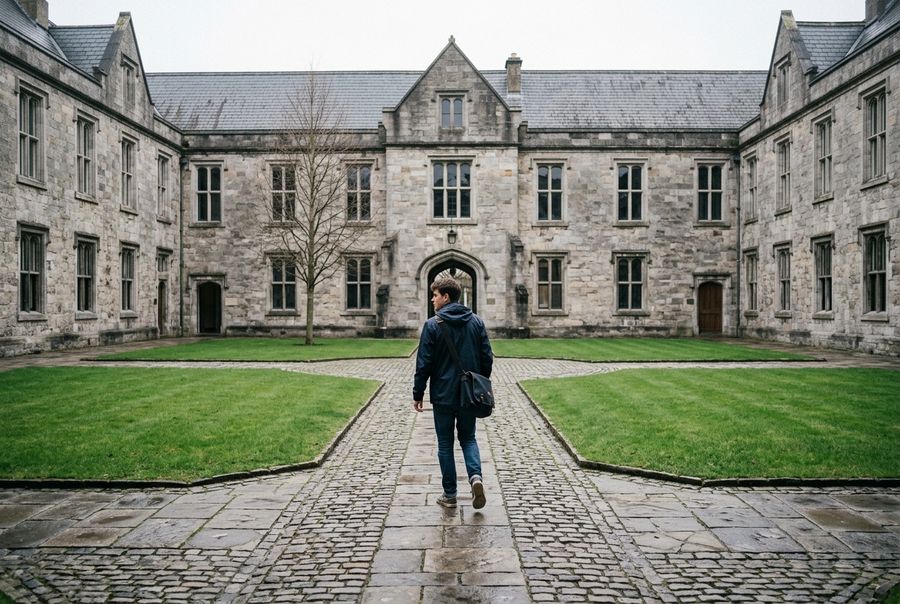 Students studying in Ireland