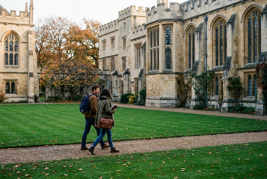 Students studying in United Kingdom