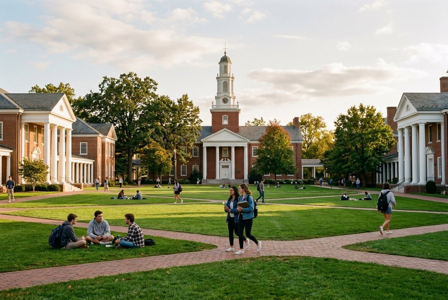 Students studying in United States